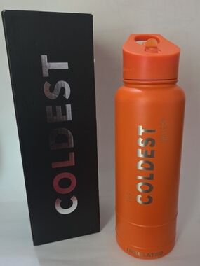 40oz The Coldest Water Insulated Sports Bottle - Jupiter Orange
